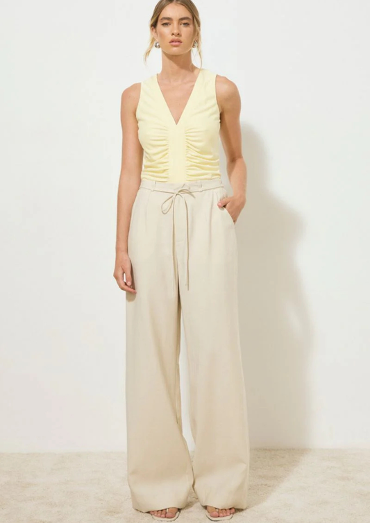 MON RENN Ritual Pant - Natural