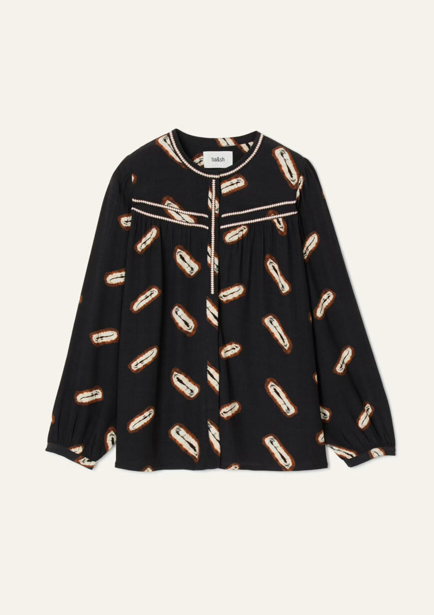 Ba&sh Capella Coffee Top - Noir