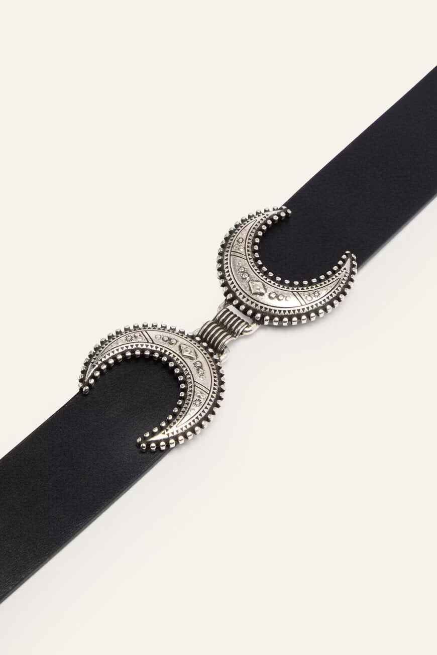 BA&SH - Bamy noir belt