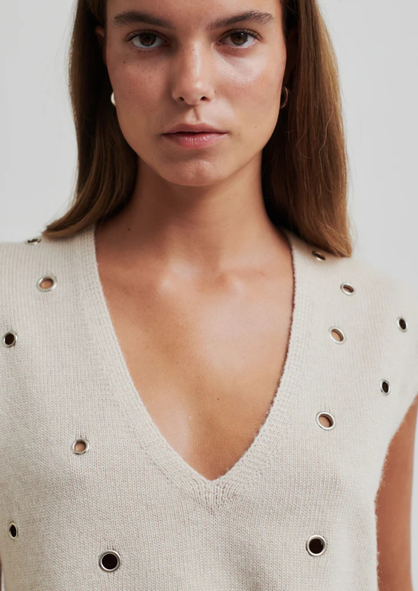 Second Female Camra Knit Vest - Summer Sand