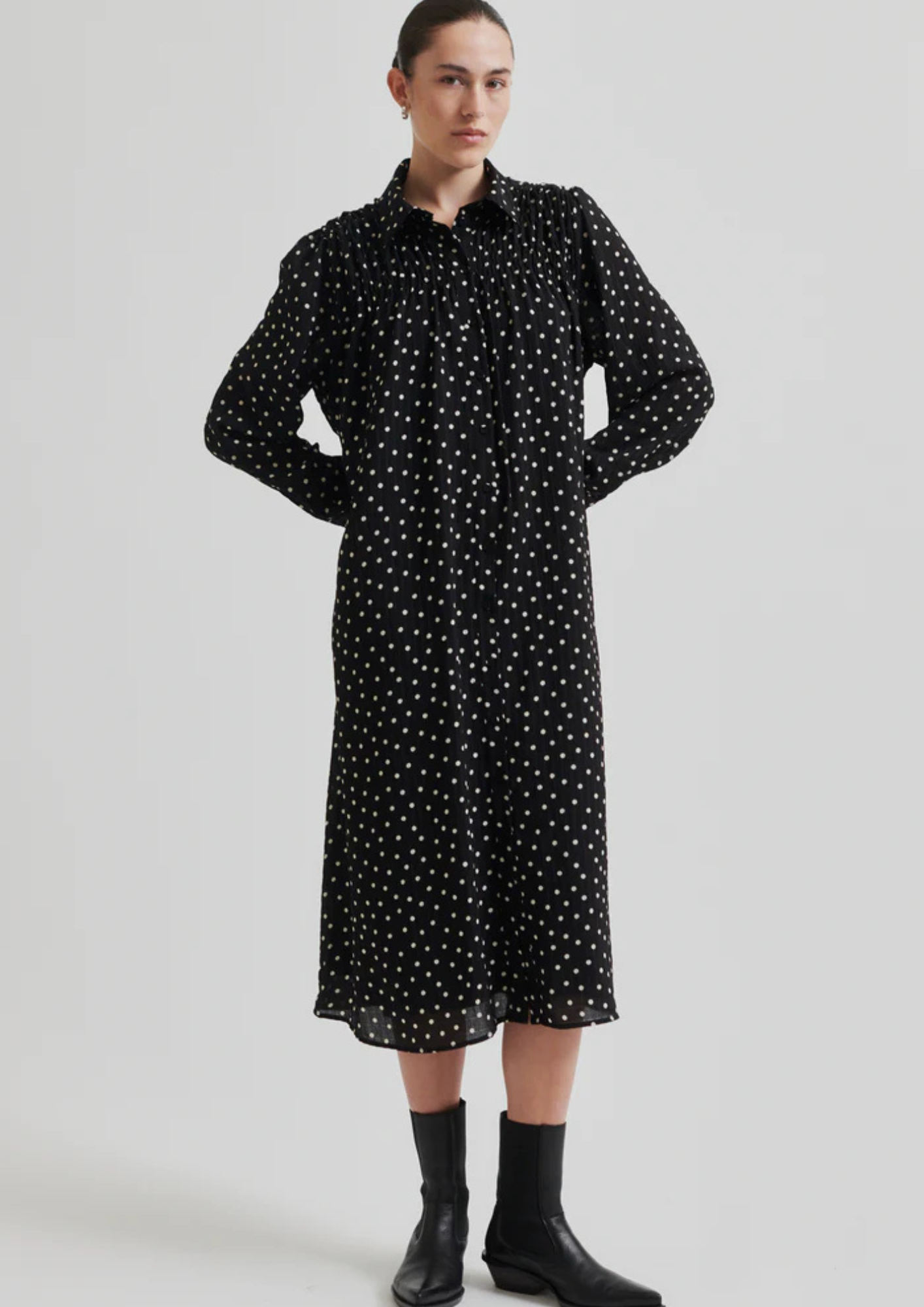 Second Female Tuva Spot Print Dress