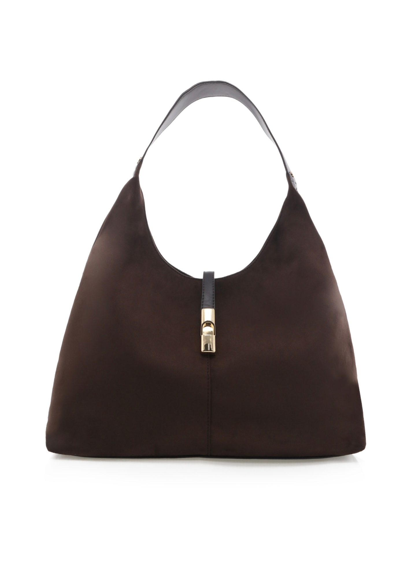 Billini Lamarr Shoulder Bag - Chocolate Suede
