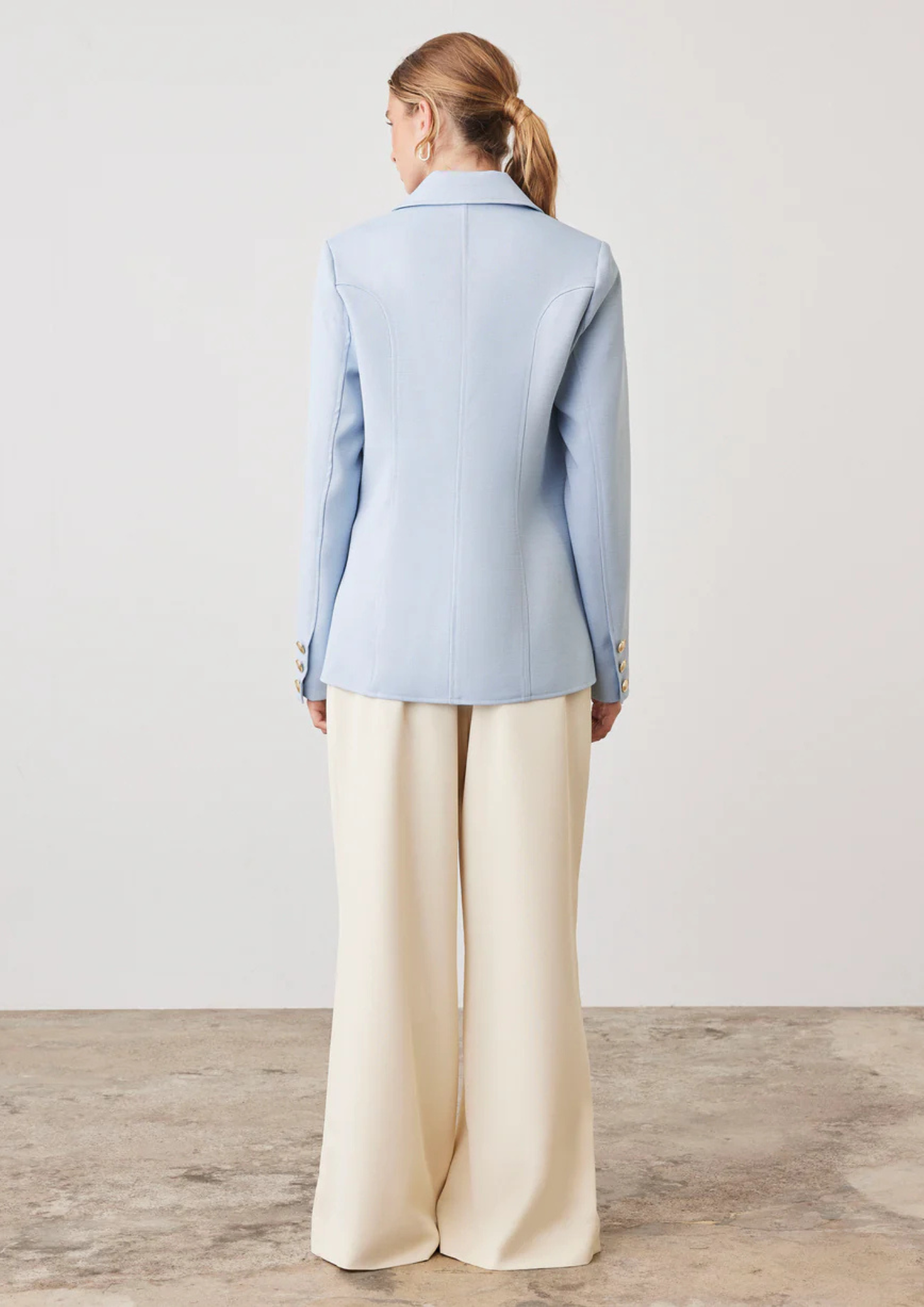 Esmaee Pivot Blazer - Sky