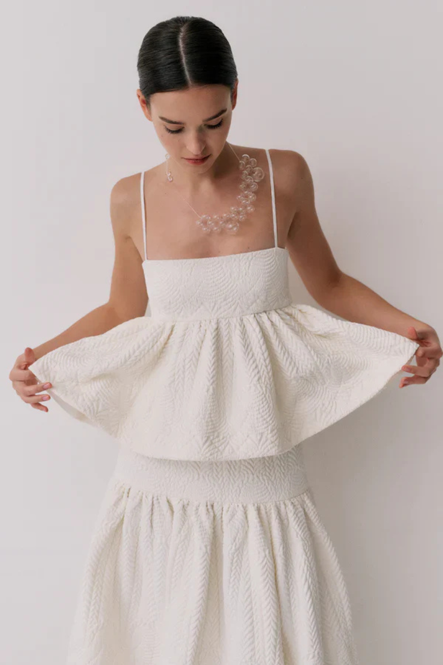 CLEA | Rolf Jacquard Top - Delphi