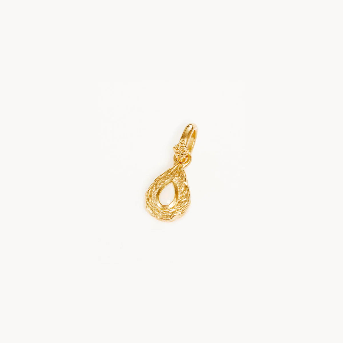 By Charlotte - With Love Birthstone Pendant - June (White)