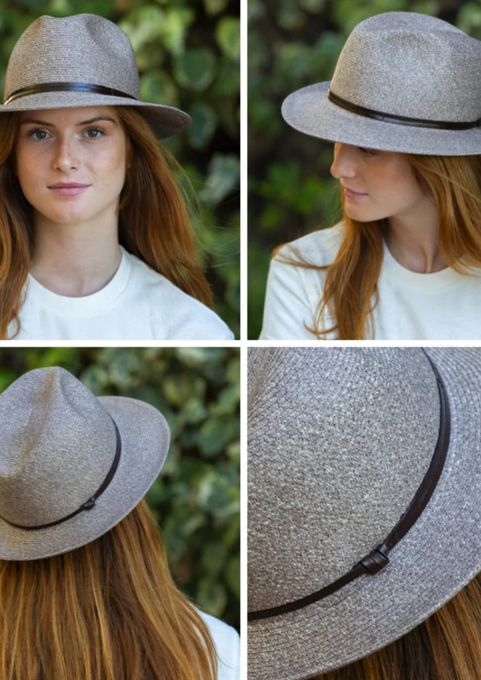 Travaux En Cours - Cocoa Borsalino Hat Leather Strap