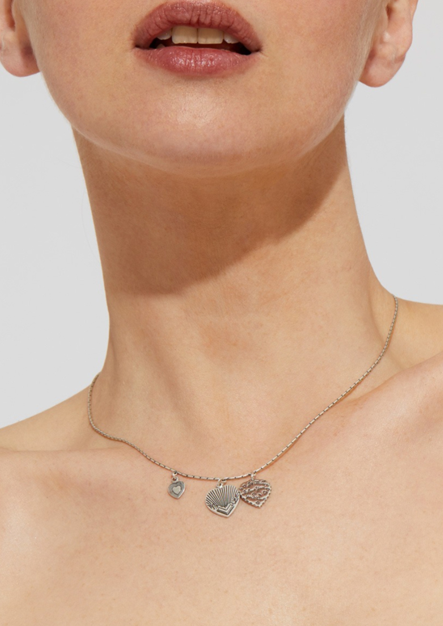 Gas Bijoux Collier Love Mini Chaine