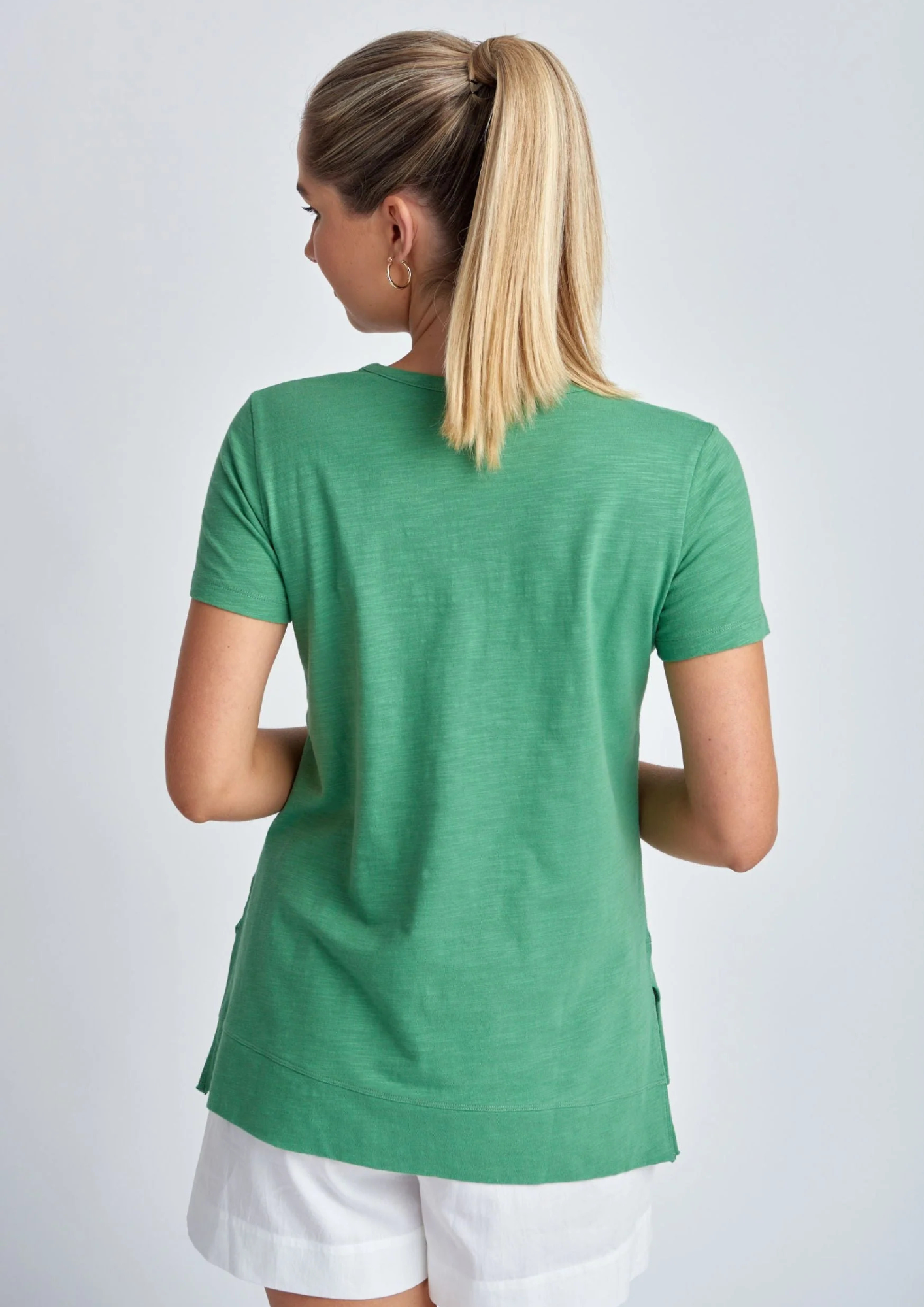 Cloth Paper Scissors - C1381-S24 Palm Green Tee