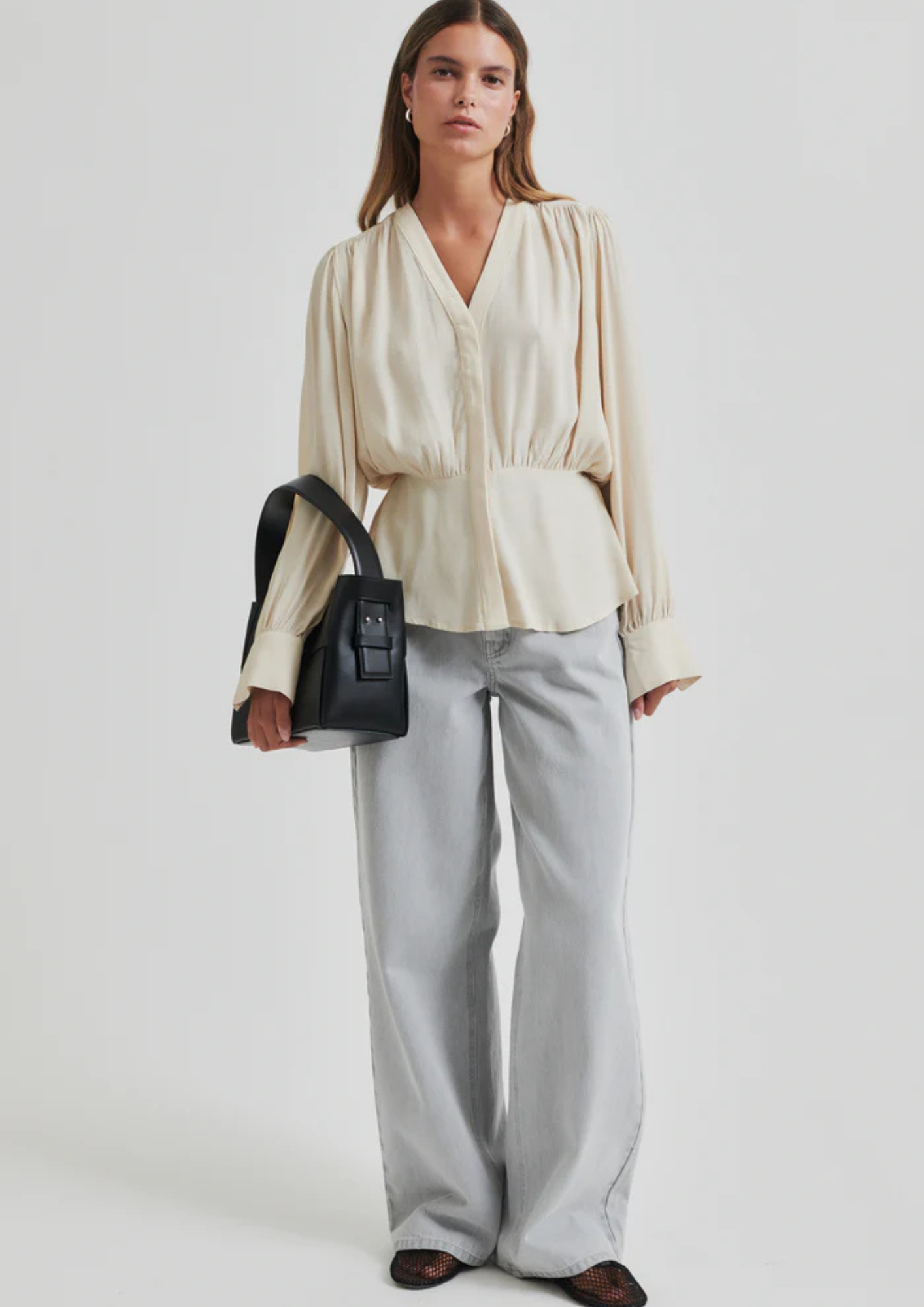 Second Female Elvas Waisted Shirt - Summer Sand