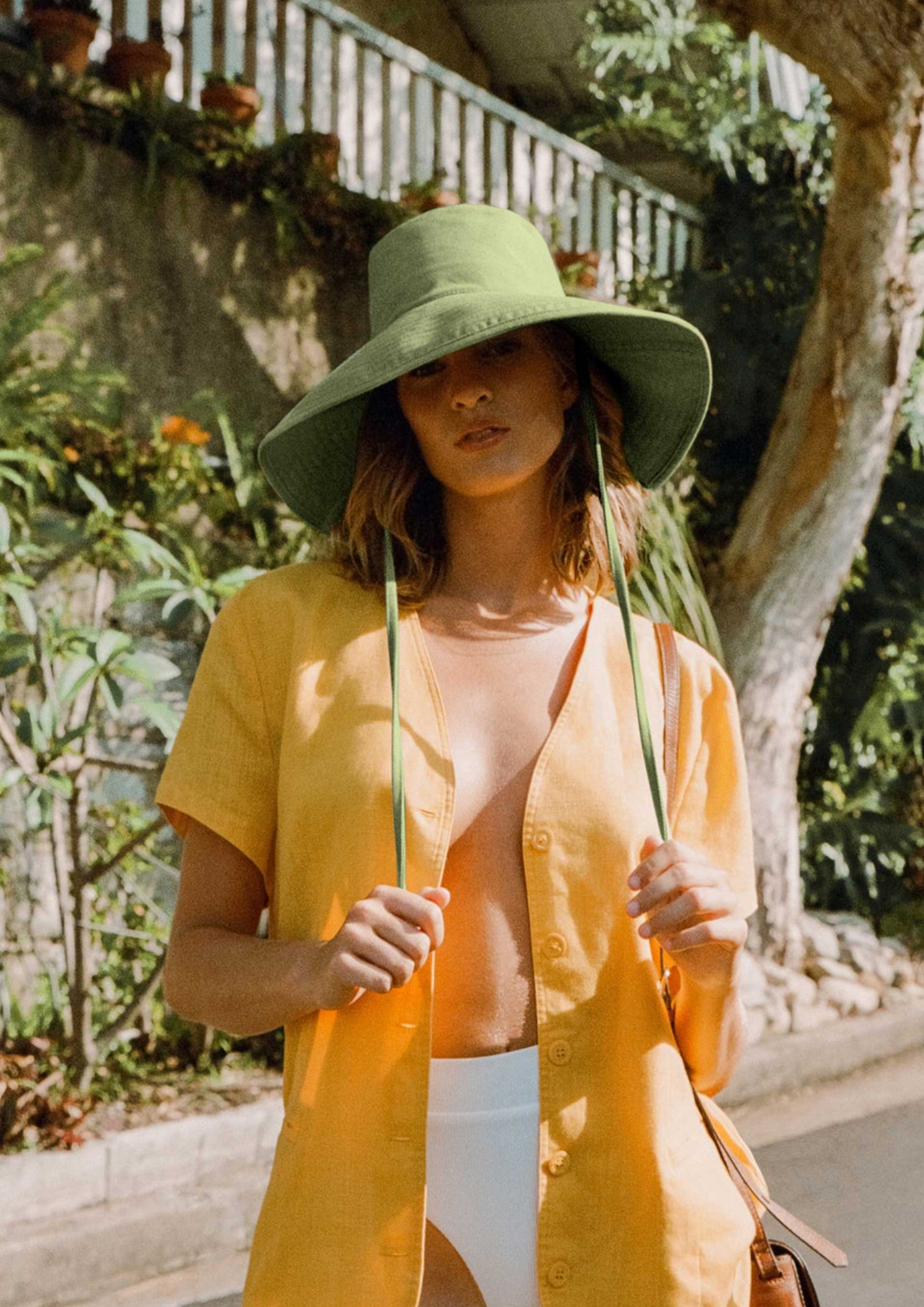 Lack of Colour Holiday Bucket Pistachio Canvas