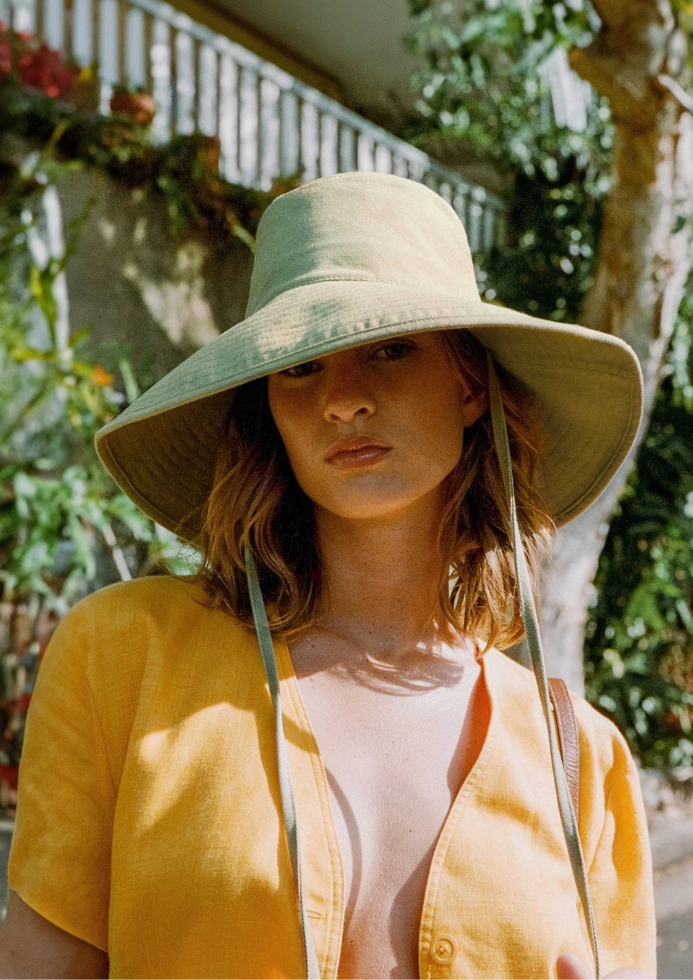 Lack of Colour Holiday Bucket Pistachio Canvas