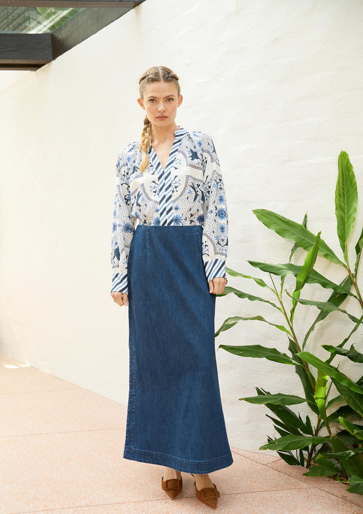 The Dreamer Label - Sylvie Denim Skirt