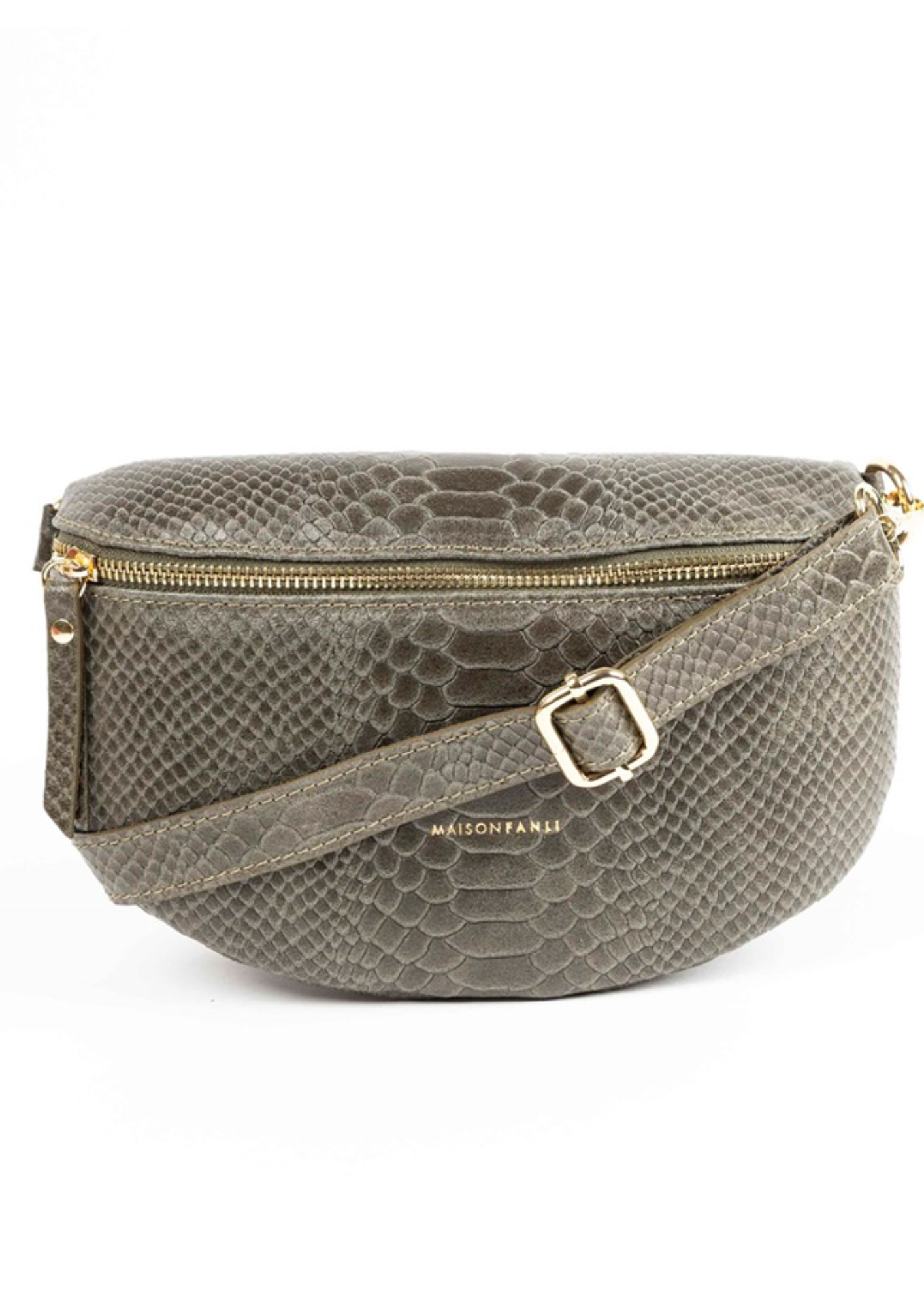 Maison Fanli - Snake Bumbag Khaki