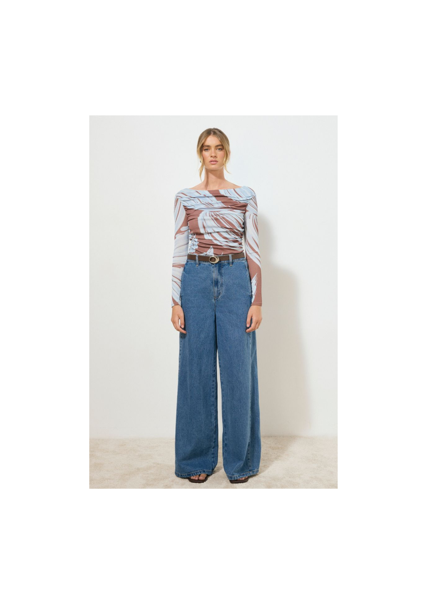 MON RENN Heirloom Floral Top