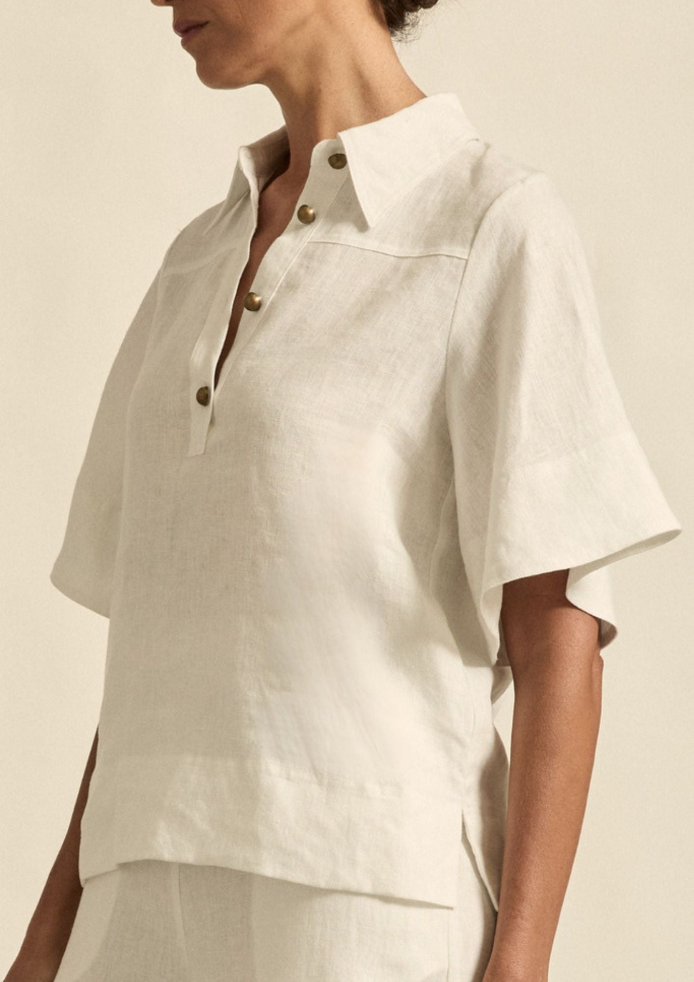 Zoe Kratzmann Insinuate Top - Porcelain