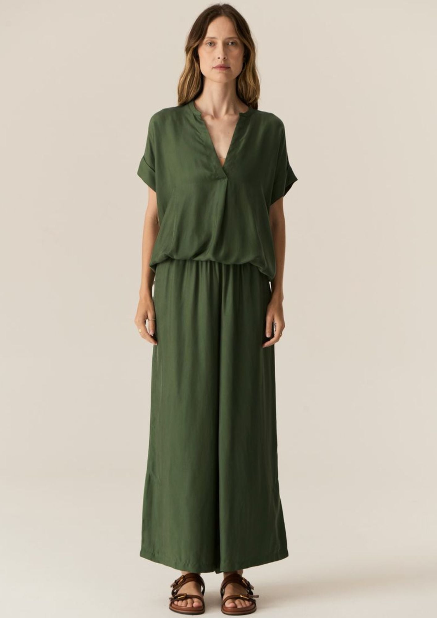 POL Henri Shirt w Cord - Green