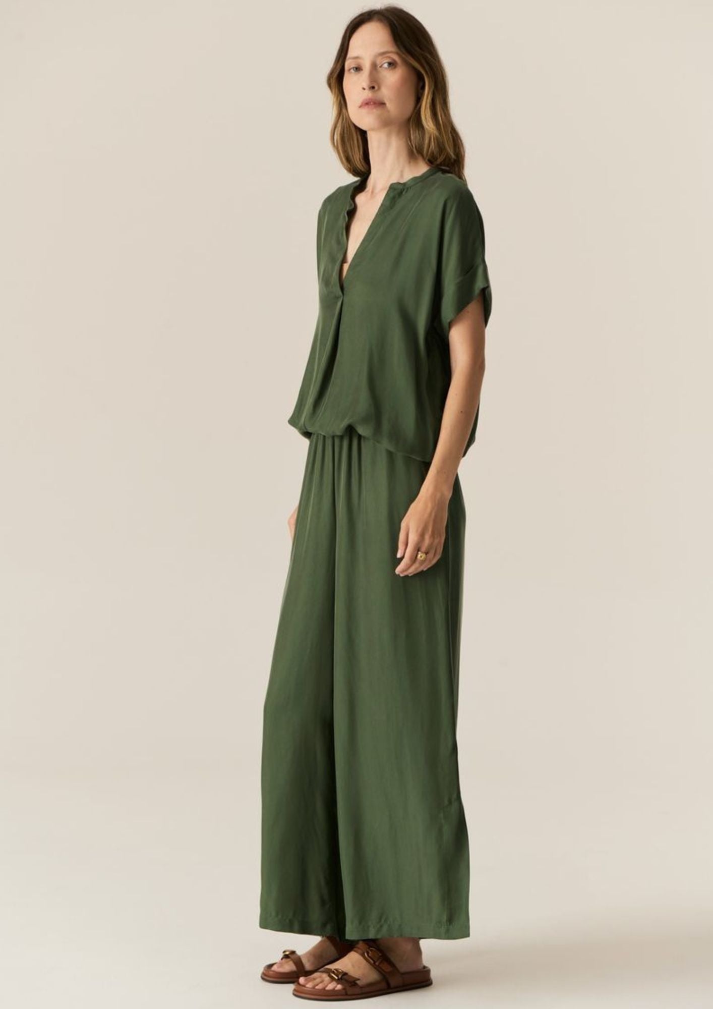 POL Henri Shirt w Cord - Green