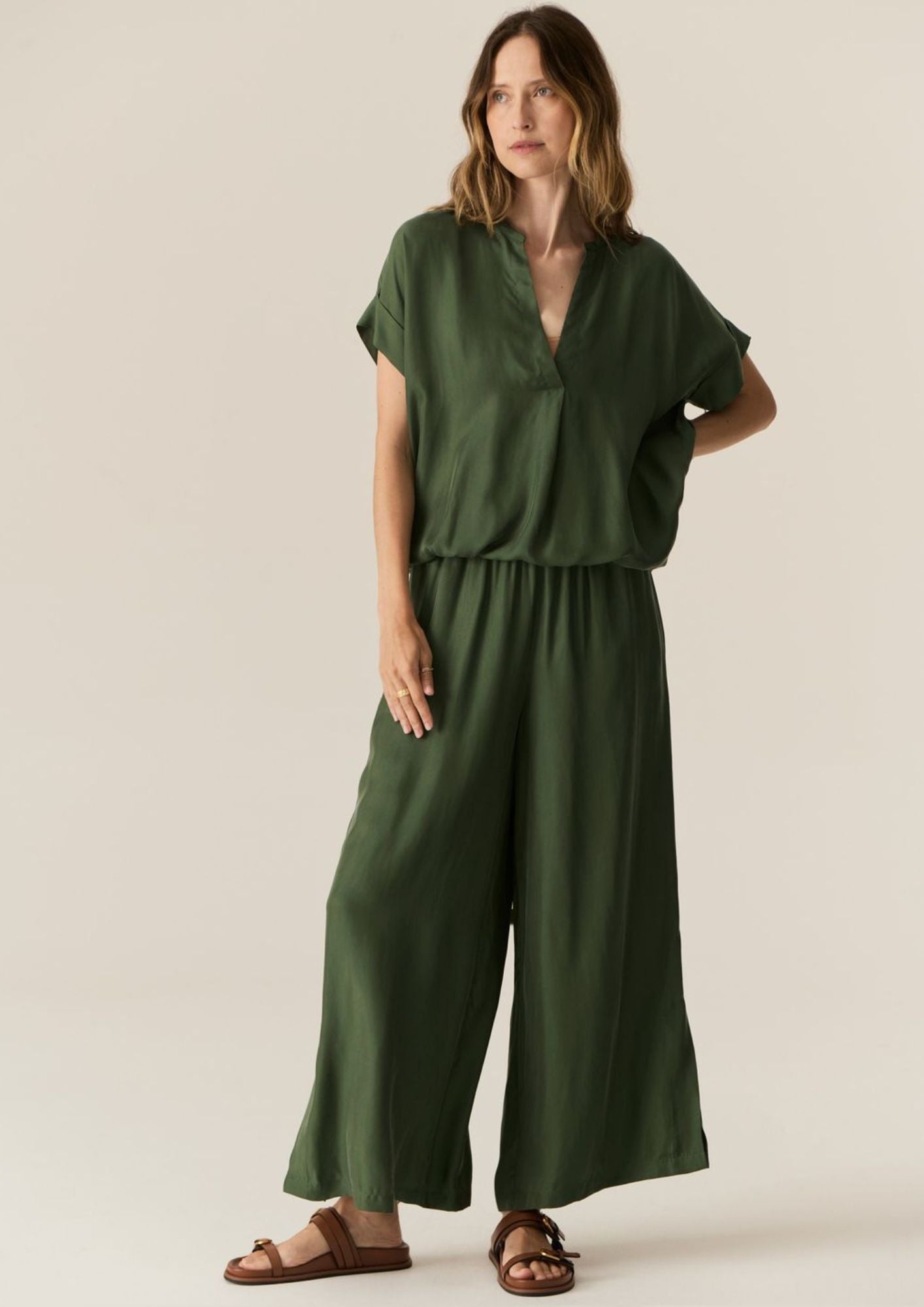 POL Henri Shirt w Cord - Green
