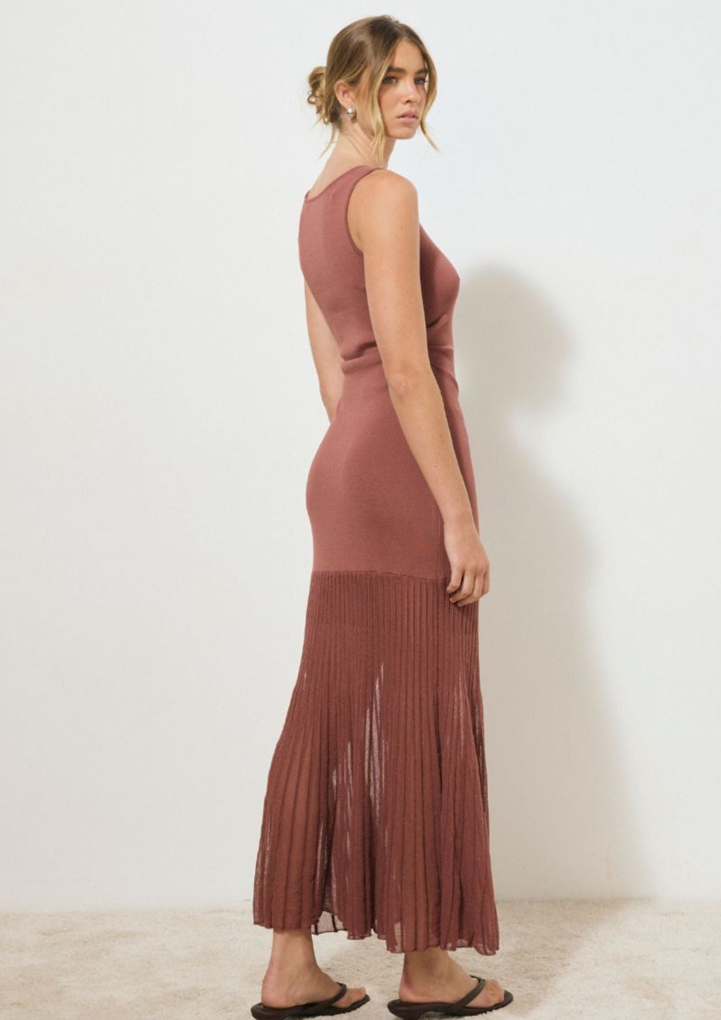MON RENN Reflection Knit Dress