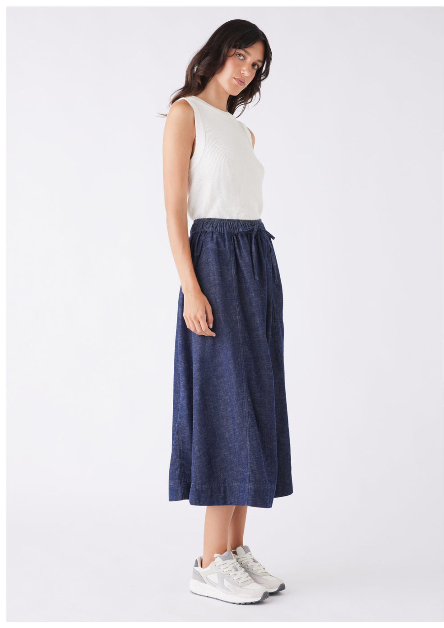 Esmaee Revival Denim Skirt