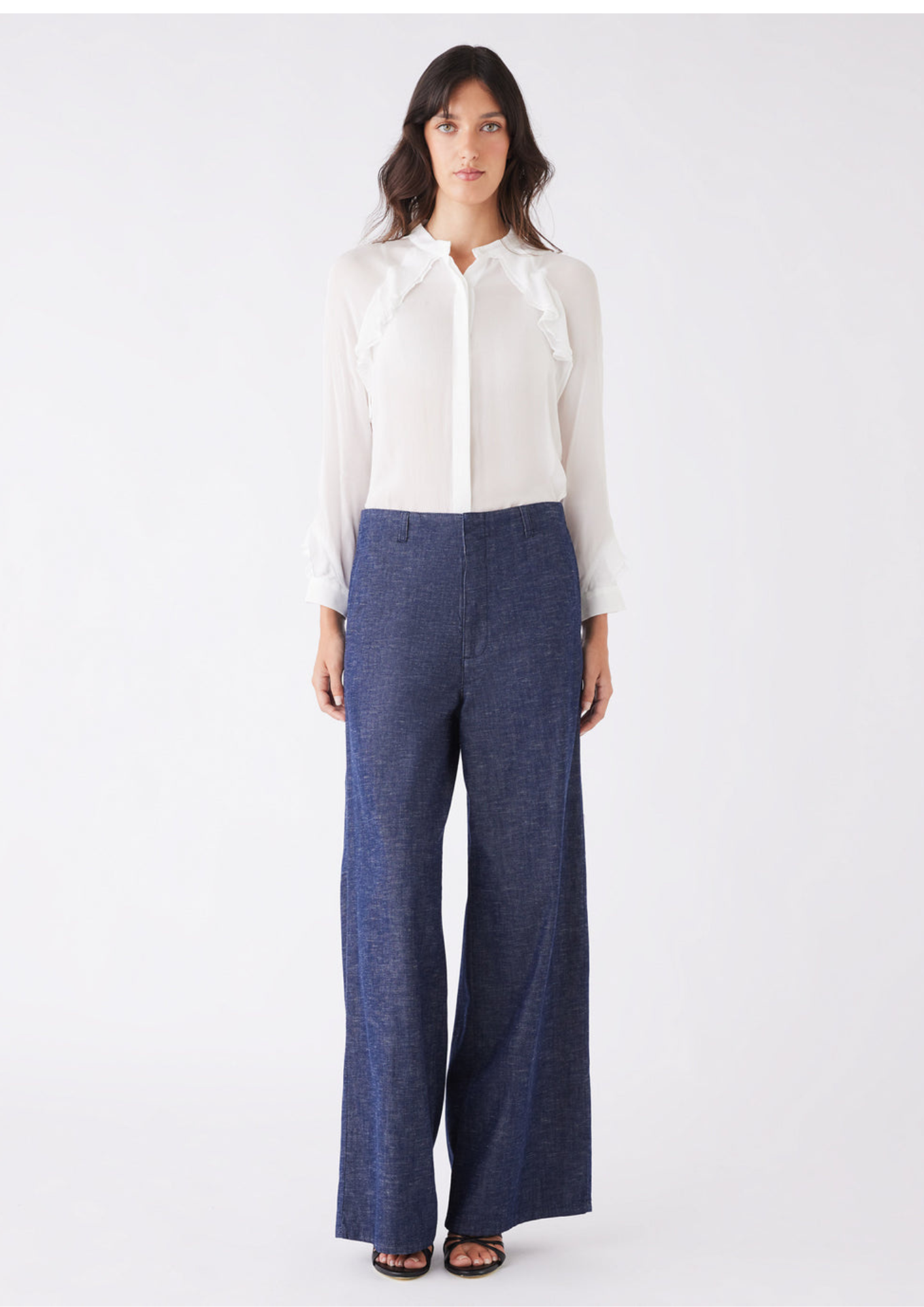 Esmaee Bloom Ruffle Shirt