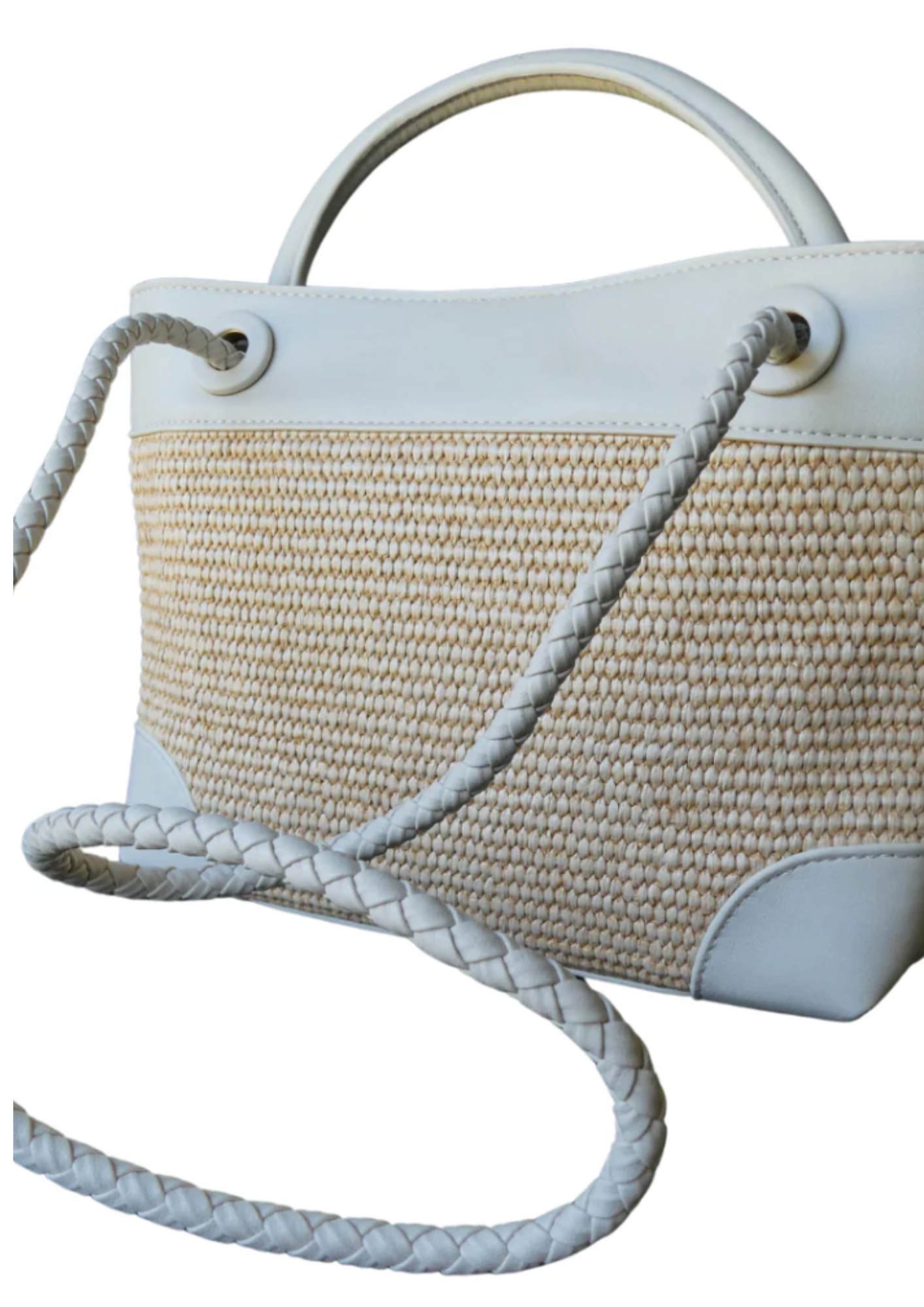 L’ORA D’ORO PORTIA Raffia Straw Bag