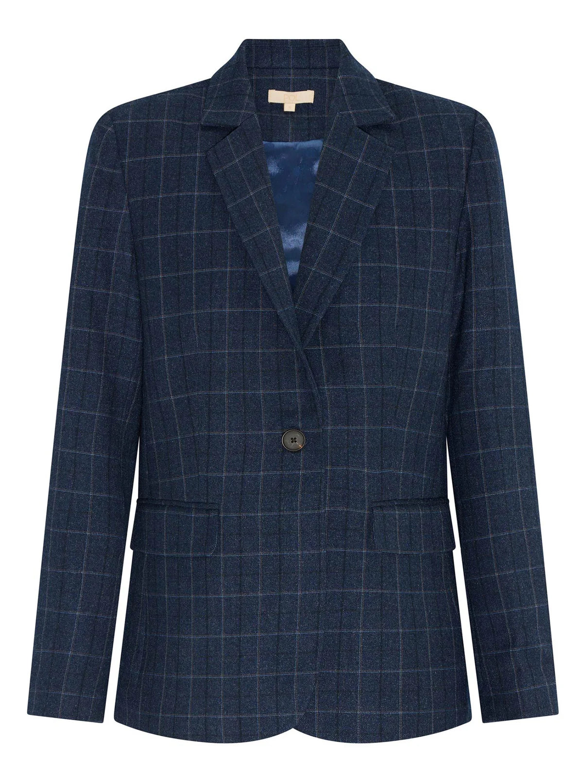 POL - Davis Suit Jacket - Ink Check