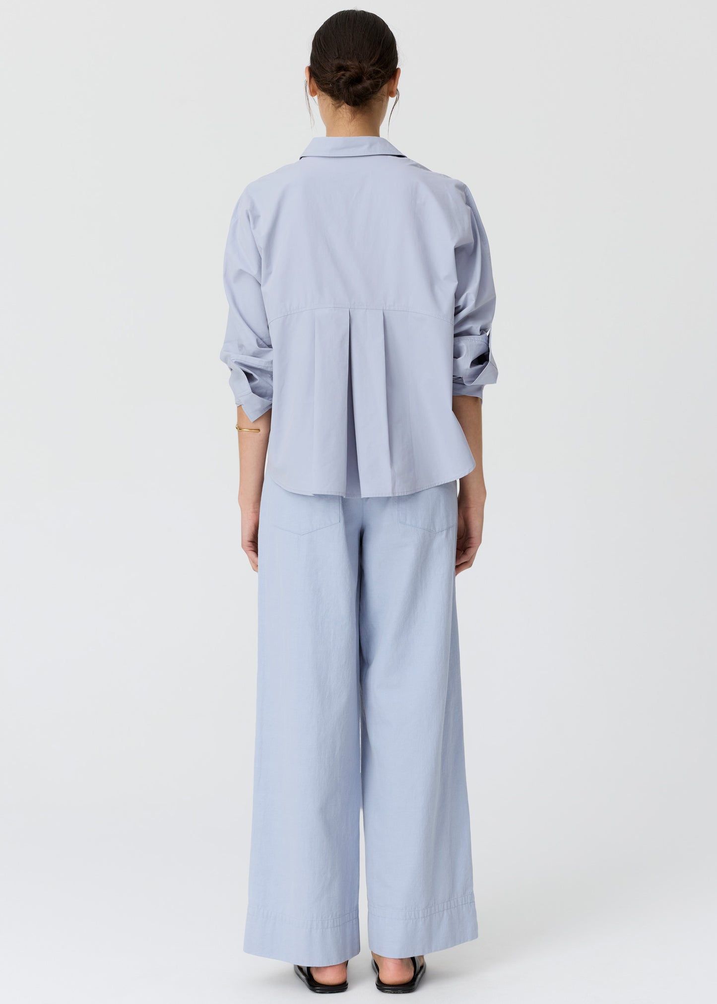 Pol Elina 2 Way Shirt blue