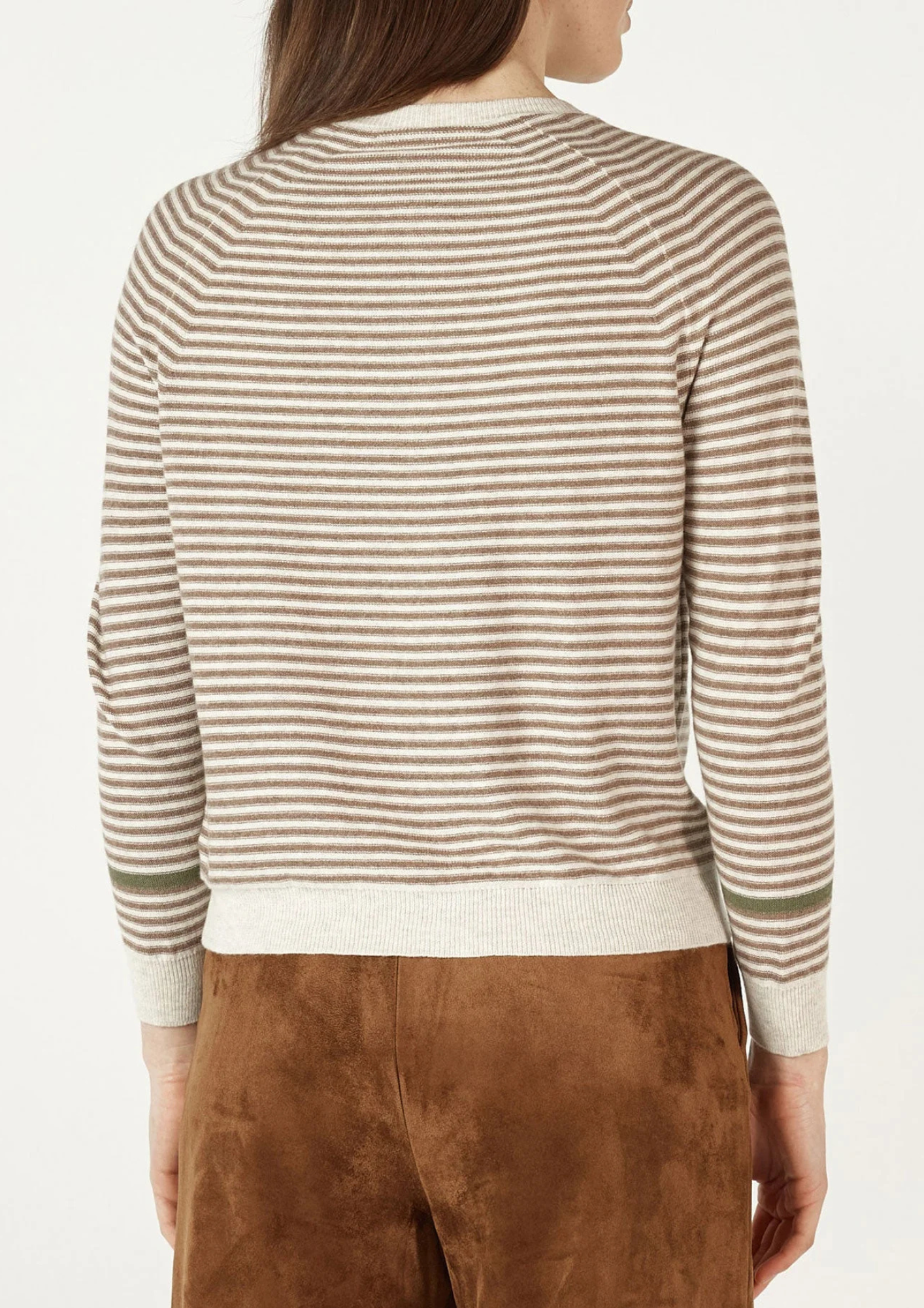 Zaket & Plover - ZP7148 Oat Stripe Cardigan