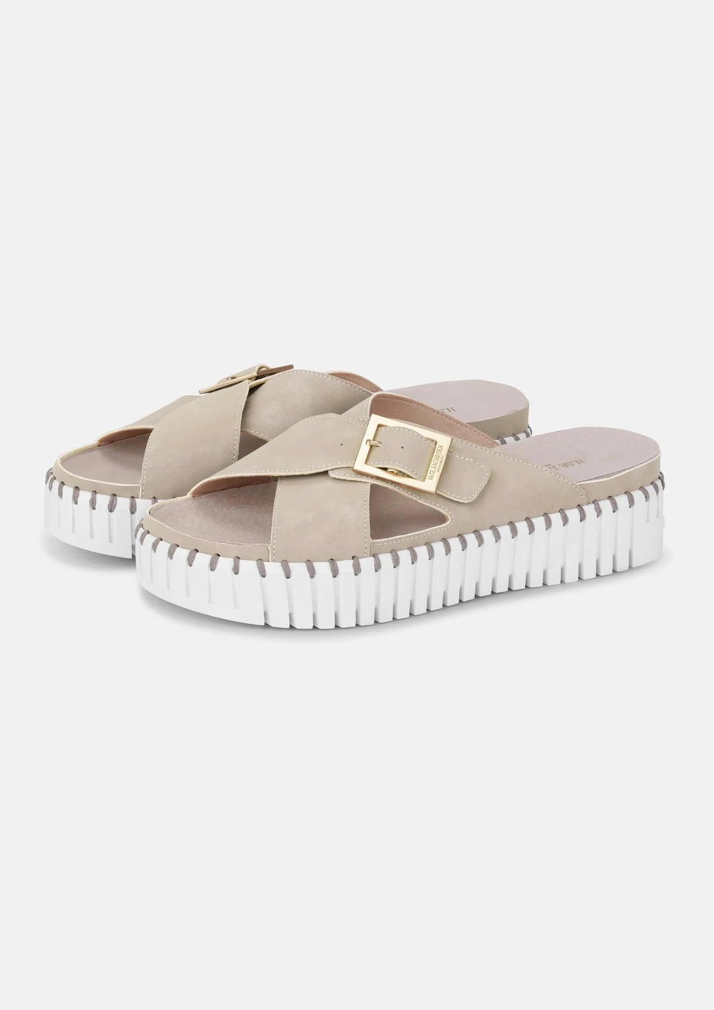 Ilse Jacobsen - Tulip Criss Cross Shoes Atmosphere White - Tulip1033