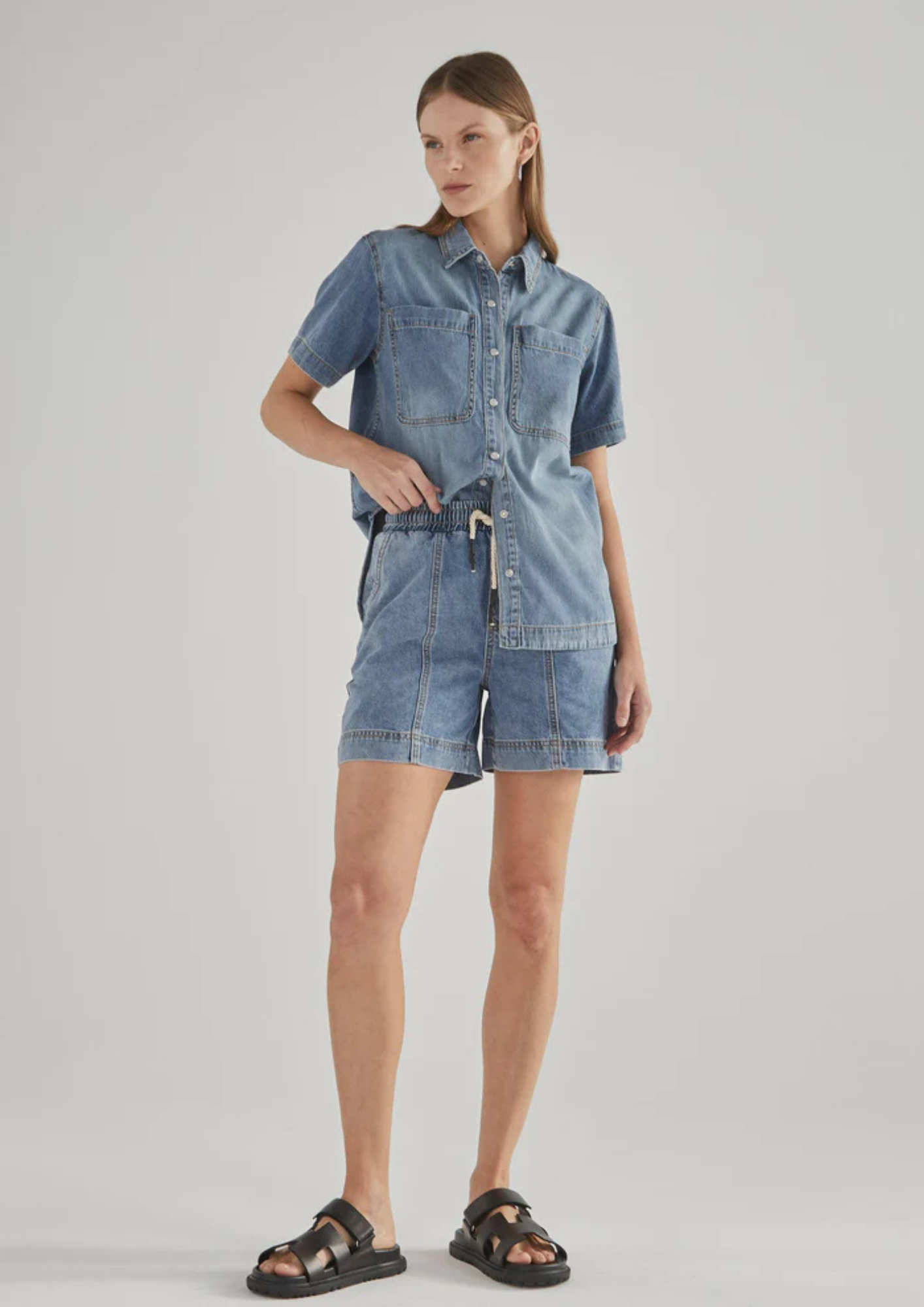 Dricoper Cabana Rodeo Blue Denim shirt