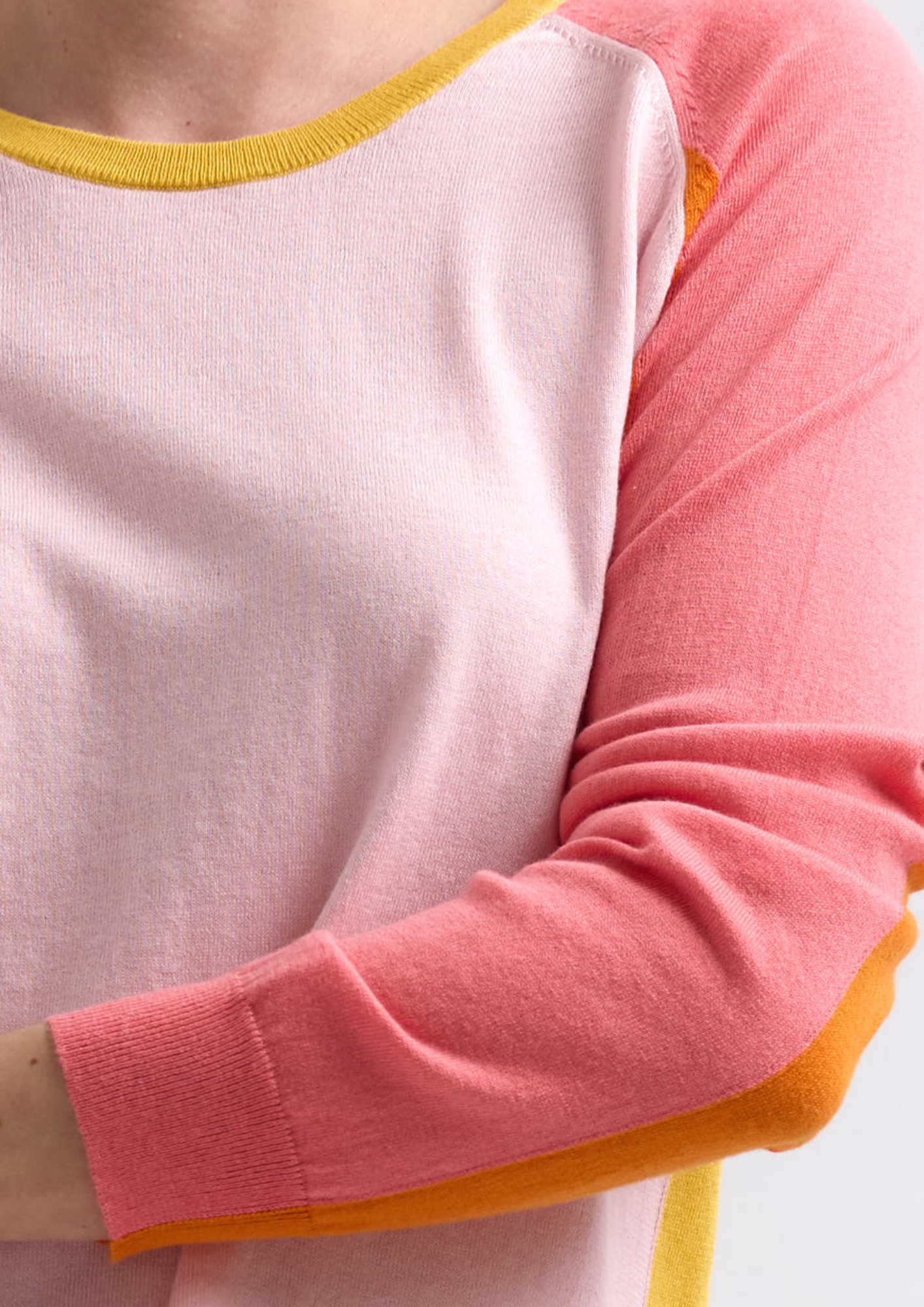 ZP7703 Baseball Jumper - Blush