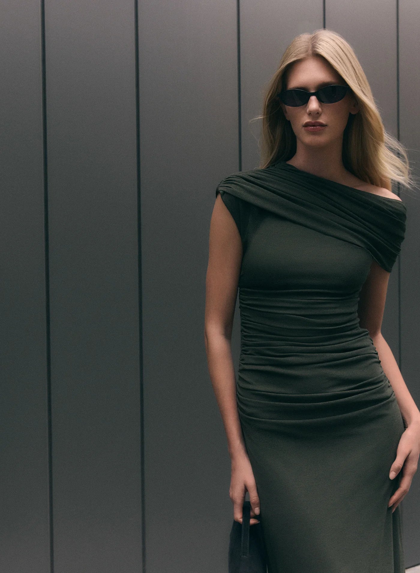ESMAEE Pause Dress Khaki