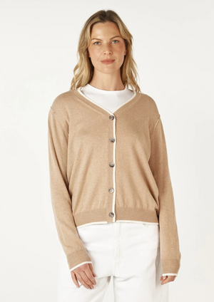 Zaket & Plover - ZP7154 Oat Cardigan