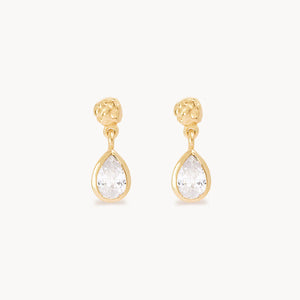 By Charlotte - Adored Drop Earrings - Gold