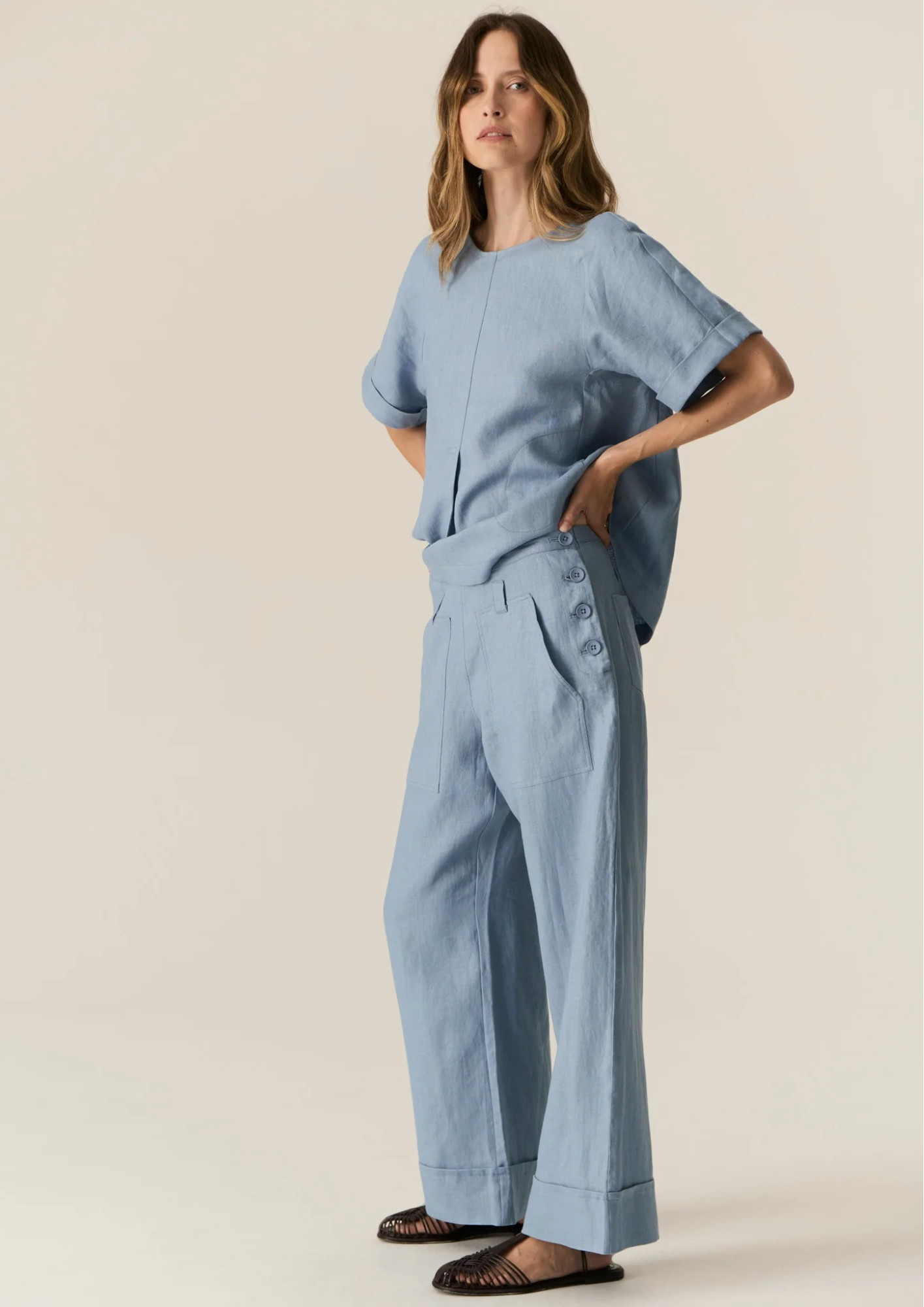 POL Saga Pant - Blue