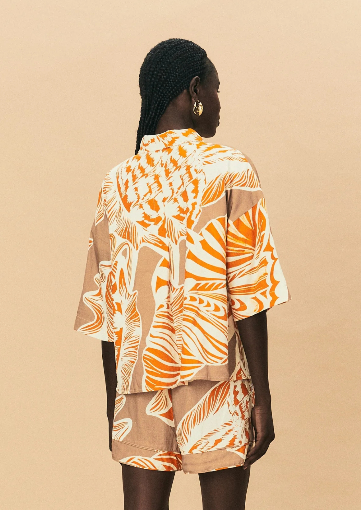 La Maise Cannes Shirt - Seashell Print