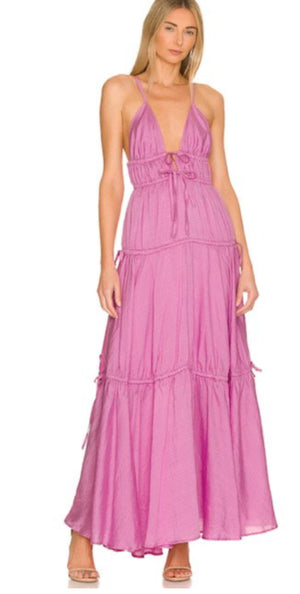 Sabina Musayev Primavera Maxi Dress - Pink