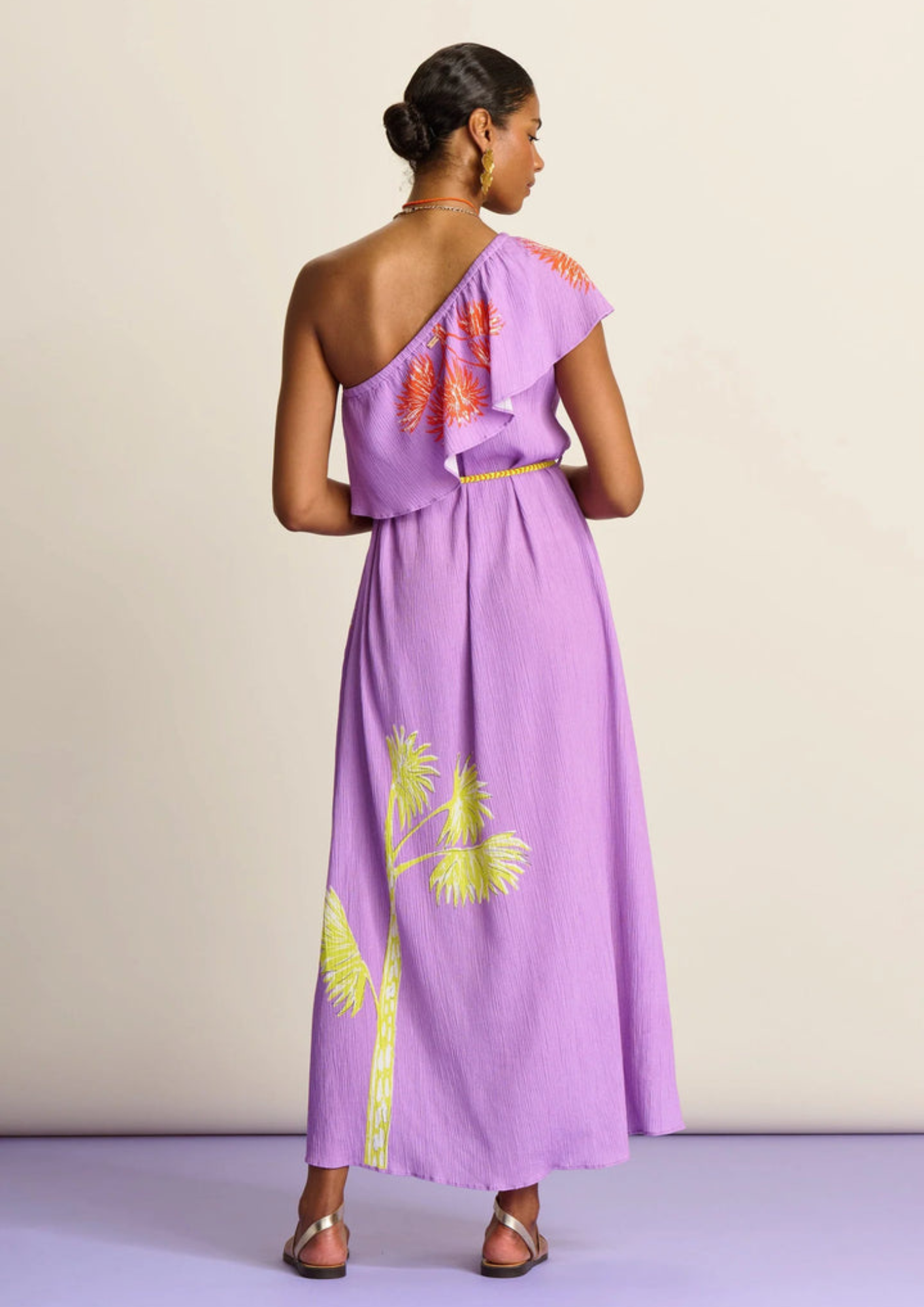 POM Dress - Lilac Flower