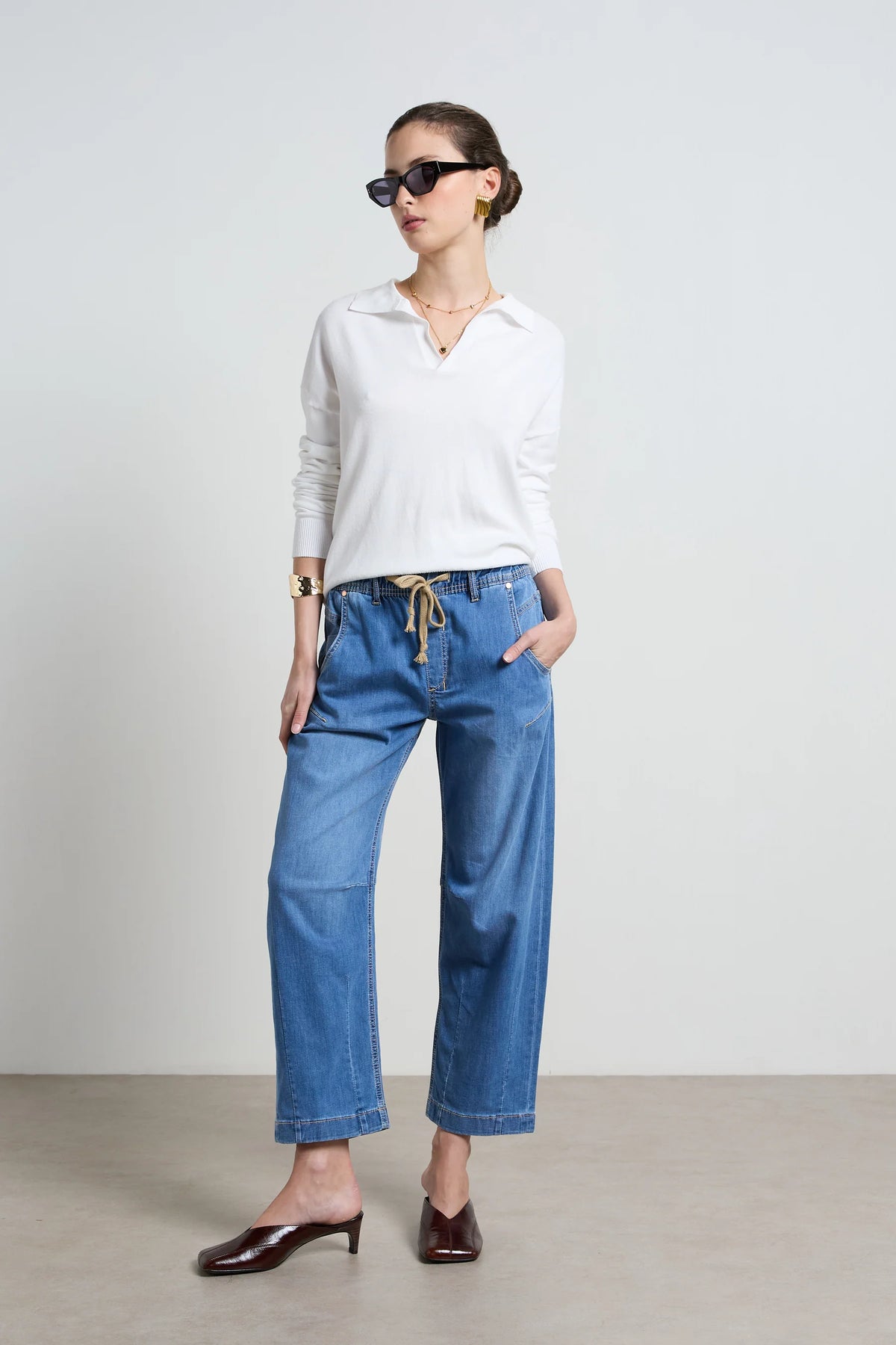 Active Rodeo Blue Barrel Jean