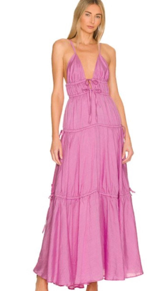 Sabina Musayev Primavera Maxi Dress - Pink