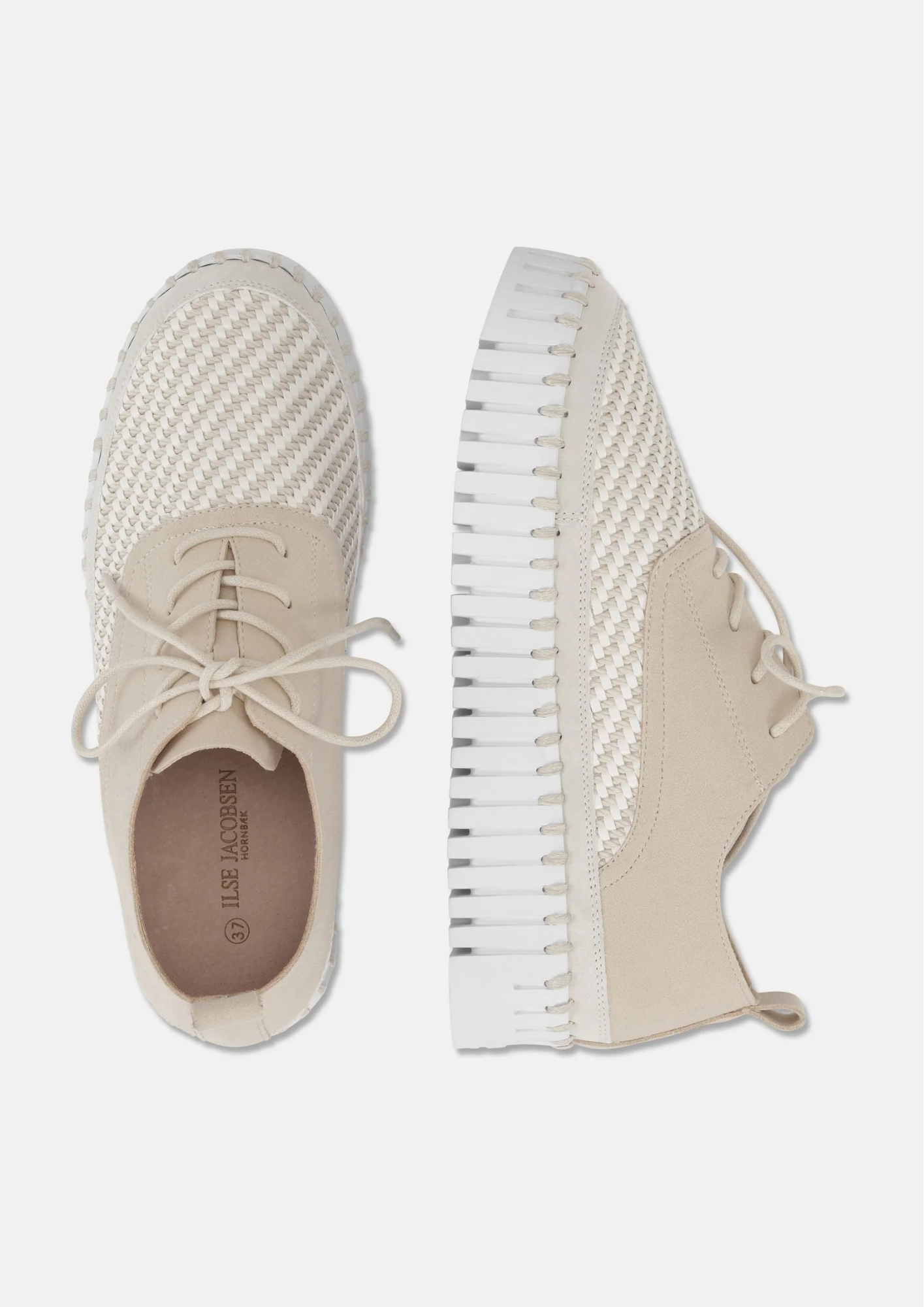 Ilse Jacobsen - Tulip Shoes TULIP4094 Wheat/White