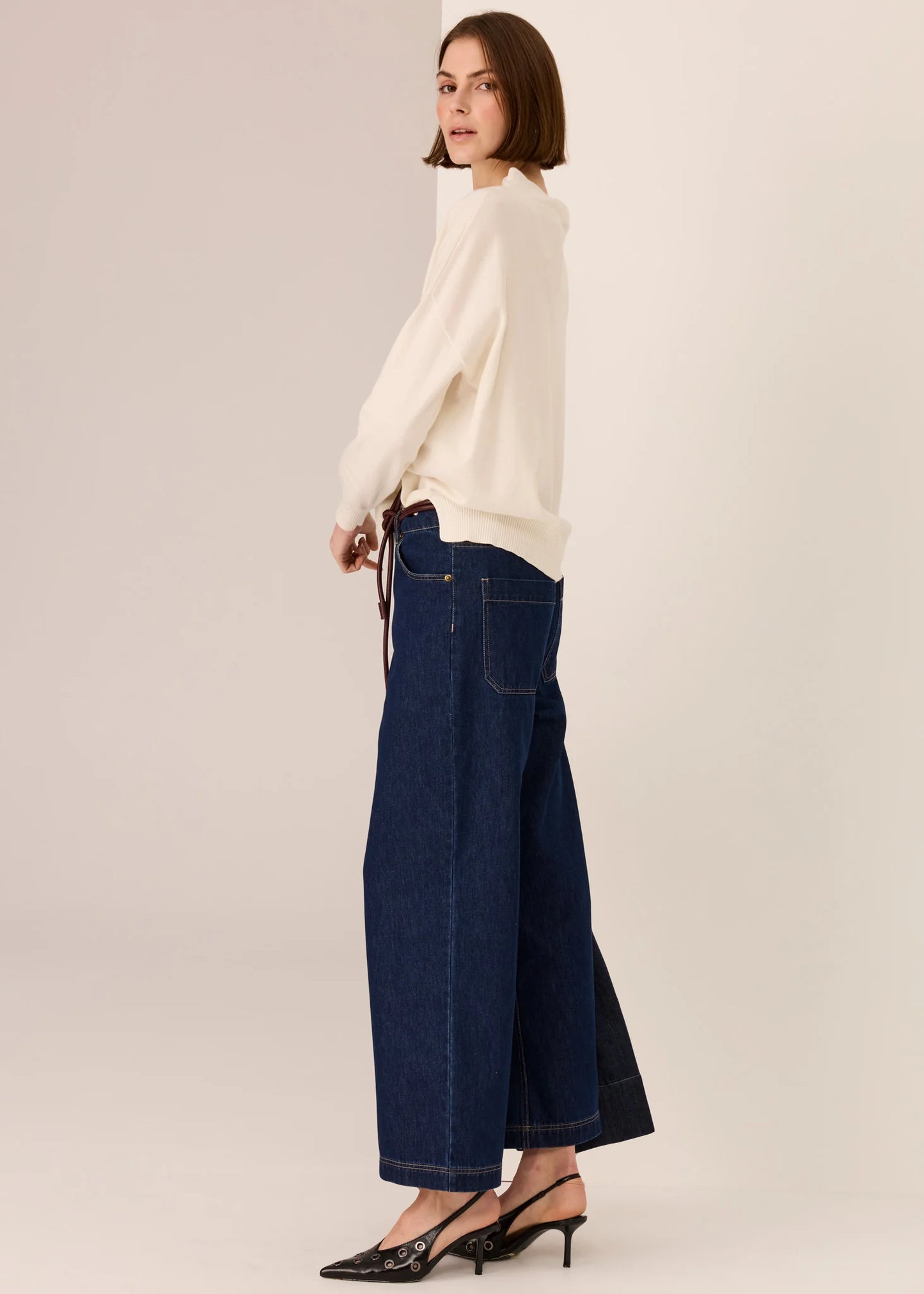 POL - Rowan Drawcord Knit - Ivory