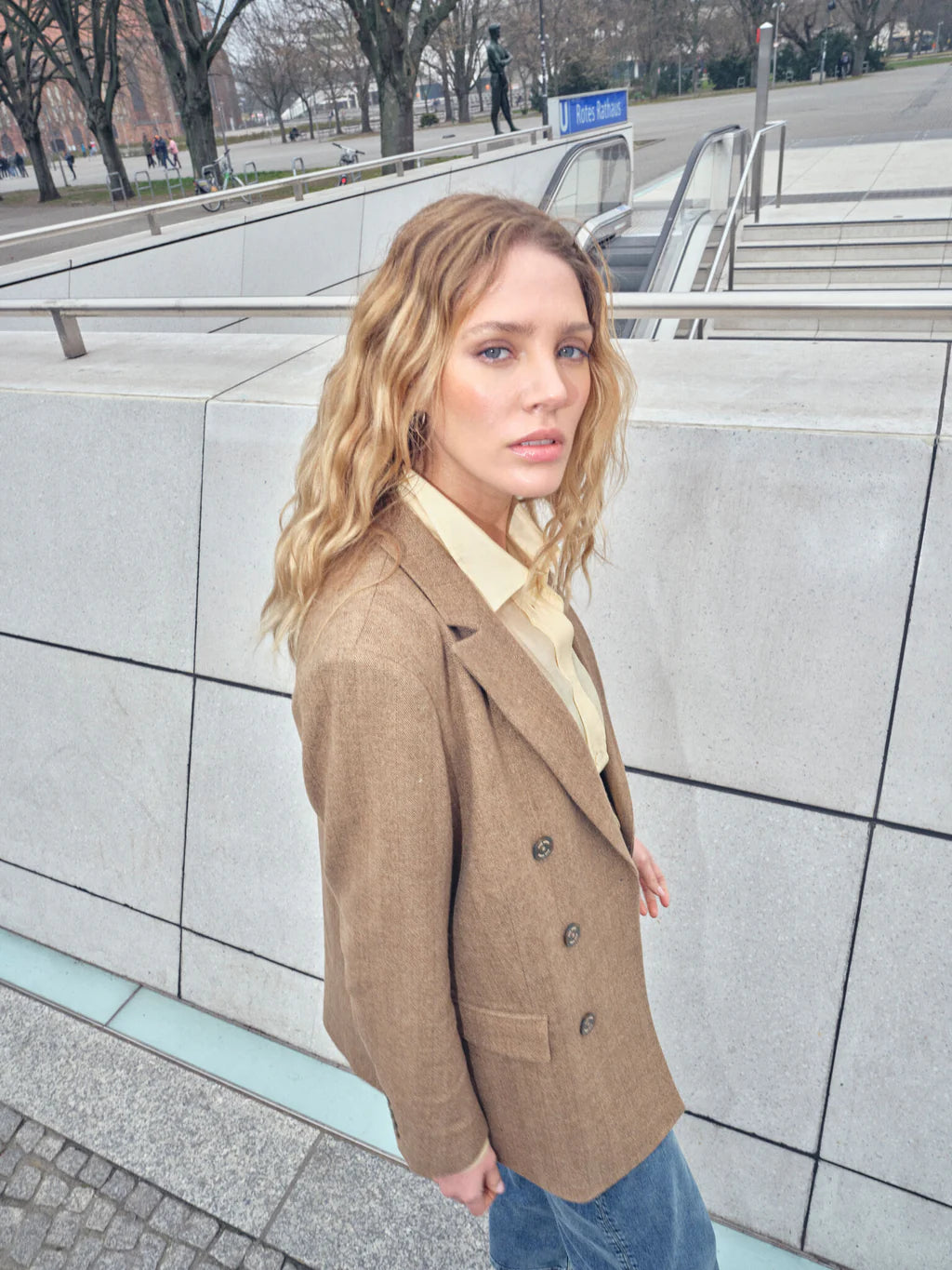 Mos Mosh - Malie Gabby Blazer - True Camel