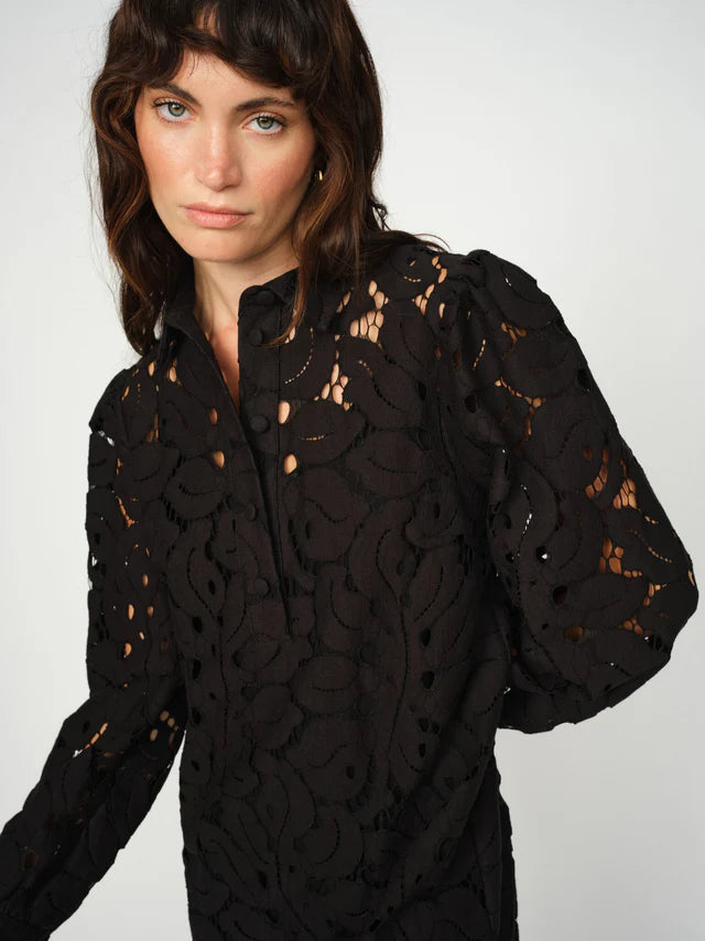 Mos Mosh - Lusille Ylette Dress - Black