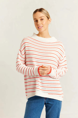 Alessandra Alyssa Sweater - Poppy