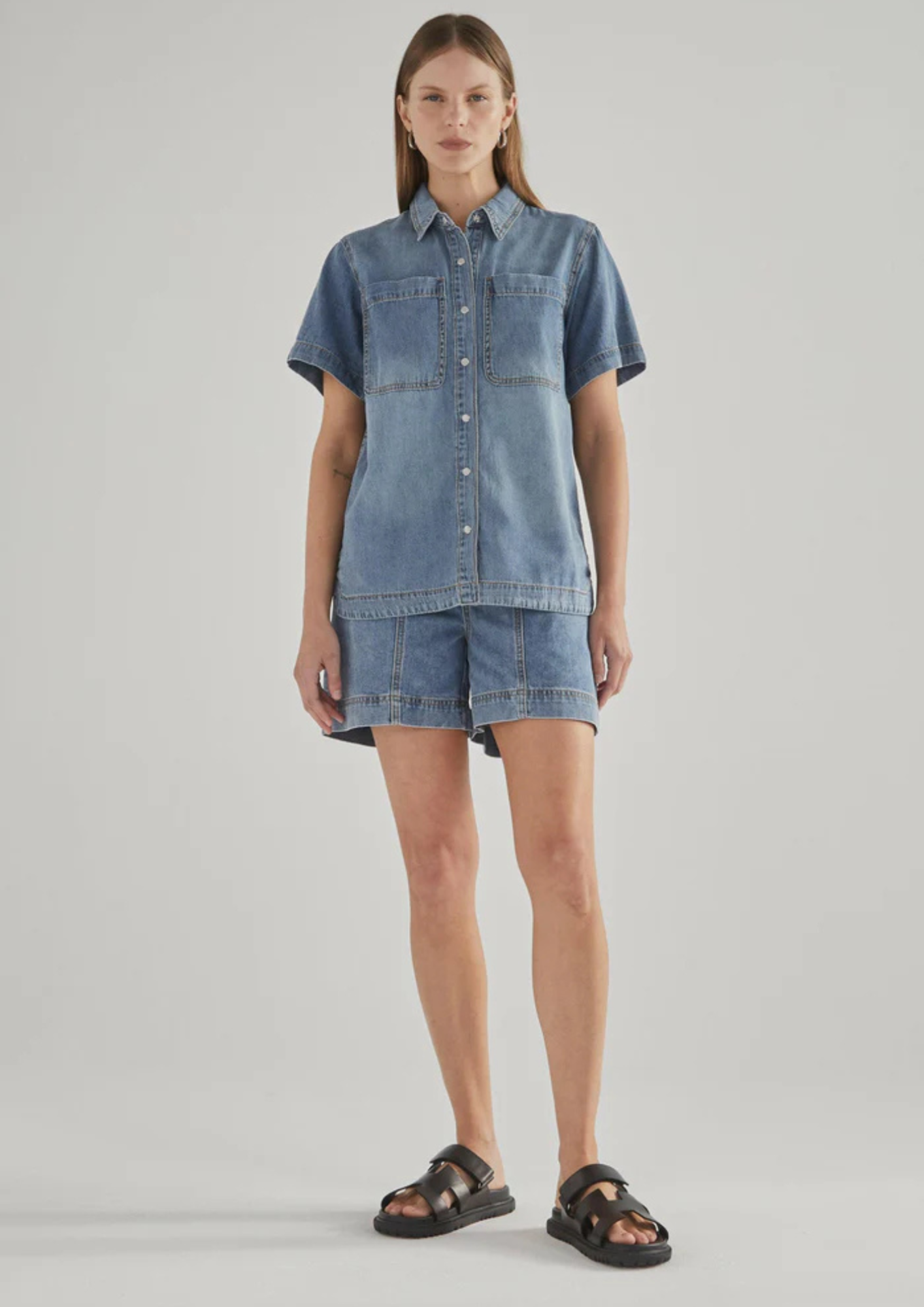 Dricoper - Frida Denim Shorts Rodeo Blue