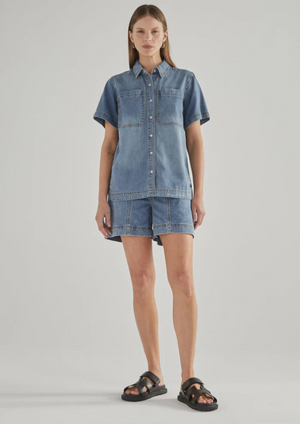 Dricoper - Frida Denim Shorts Rodeo Blue