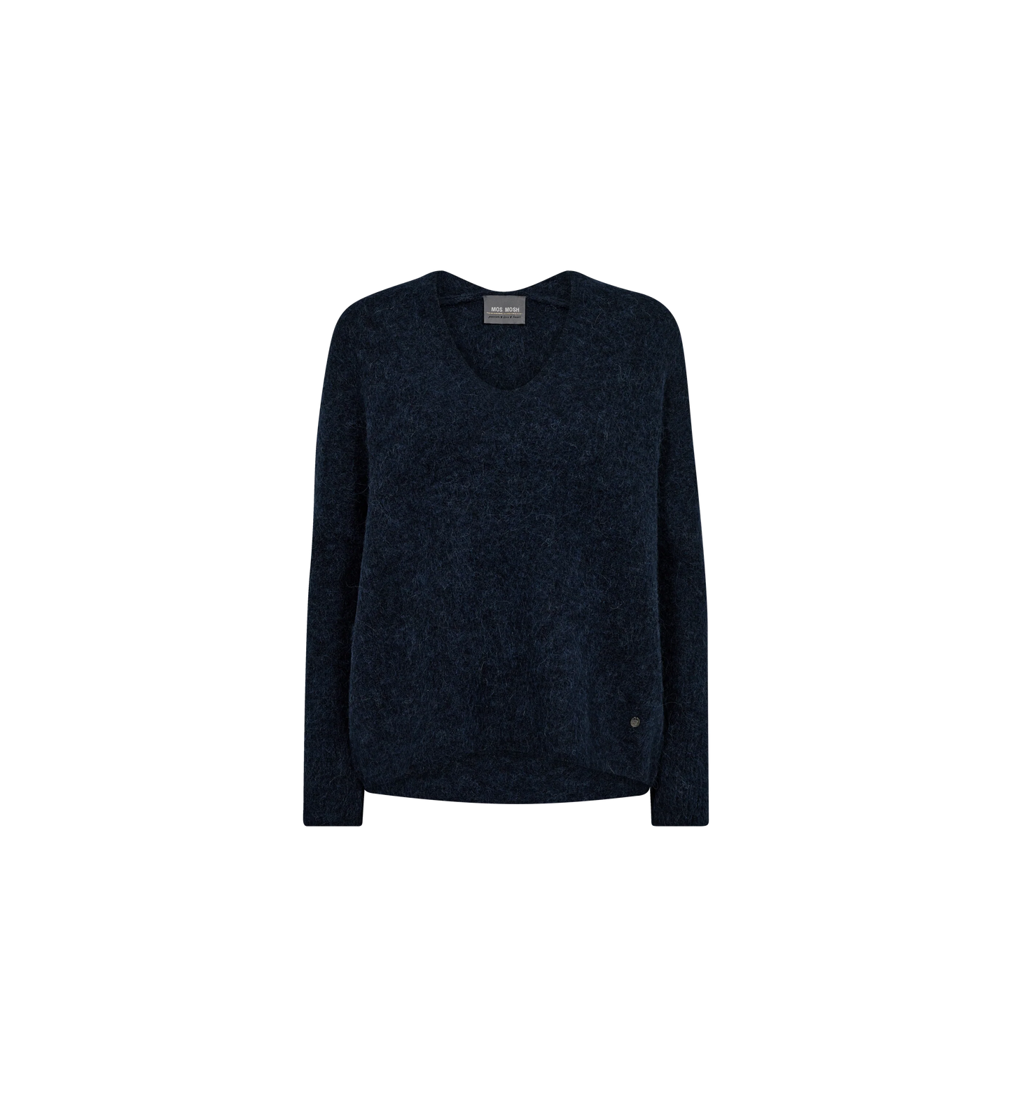 Mos Mosh MMThora V-neck Knit - Navy