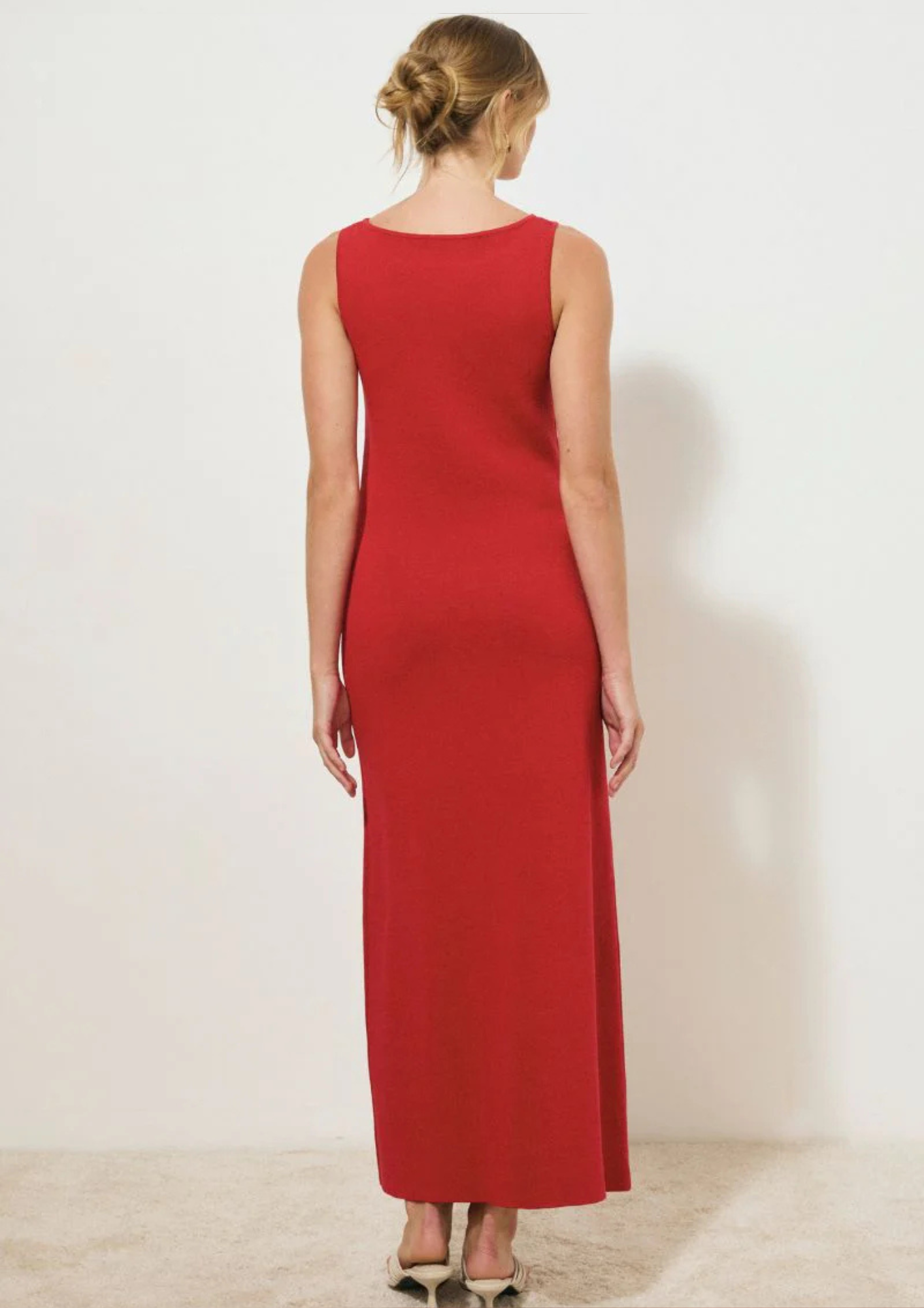 Mon Renn Tresor Knit Dress - Rose Red